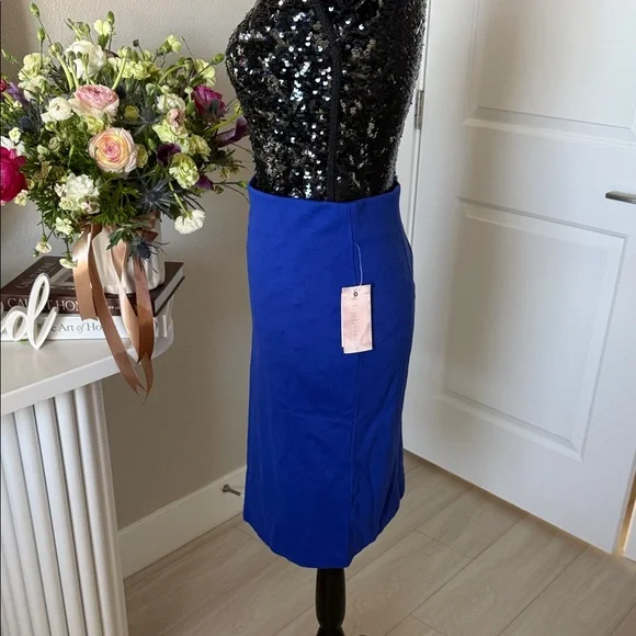 Philosophy Royal Blue Pencil Skirt - Picture 2 of 7